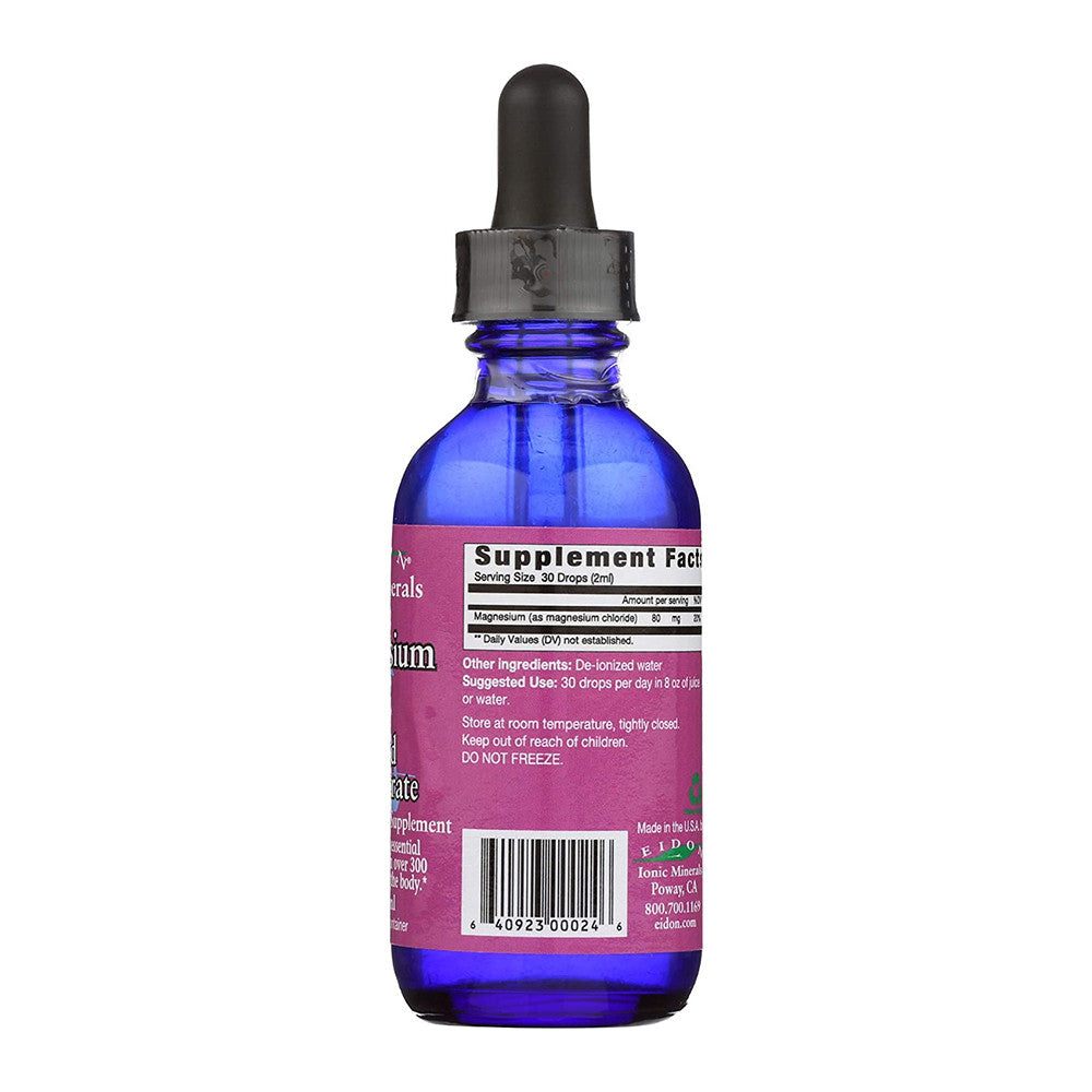 Eidon Ionic Minerals Magnesium Liquid Concentrate, 2 Oz