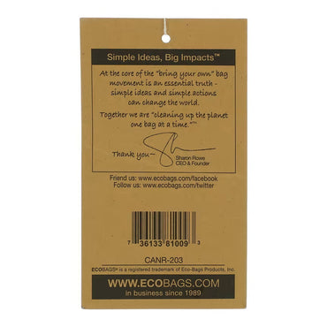 Ecobag Book Tote Recycled Cotton Blank Canvas 1 bag