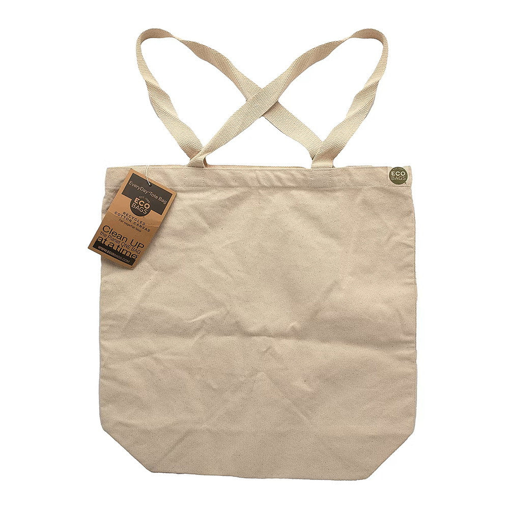 Ecobag Book Tote Recycled Cotton Blank Canvas 1 bag