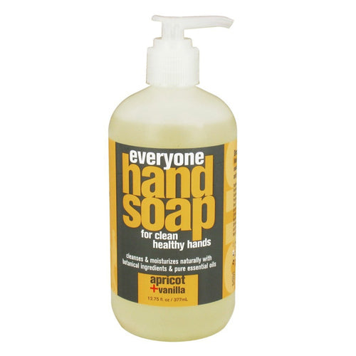 Everyone Liquid Hand Soap Apricot Plus Vanilla 12.75Oz (377ml)