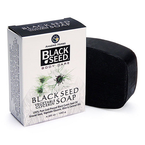 Amazing Herbs Black Seed Body Care Soap, Vegetable Glycerin, 4.25 oz