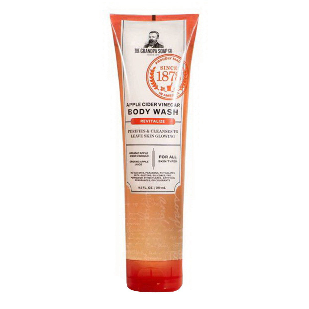 The Grandpa Soap Company Apple Cider Vinegar Body wash, 9.5 Oz