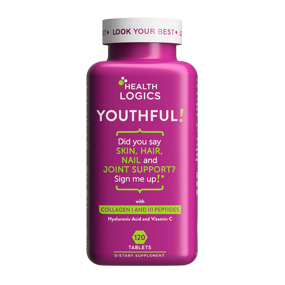 Health Logics Youthful Collagen 6,000 Mg Anti Aging Collagen, 120 Ct