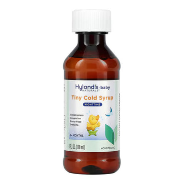 Hylands Homepathic Cold Syrup Nighttime Tiny Baby, 4 Oz