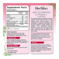 Herbion Naturals Zinc, Echinacea & Vitamin C Lozenges with Natural Cherry Flavor - 25 CT