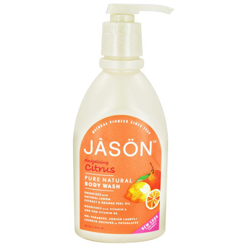 Jason Pure Natural Body Wash With Revitalizing Citrus - 30 Oz