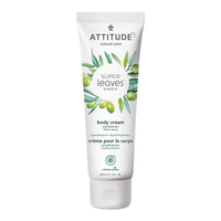 Attitude Super Leaves Hypoallergenic Nourishing Body Cream Olive Leaves, 8 Oz