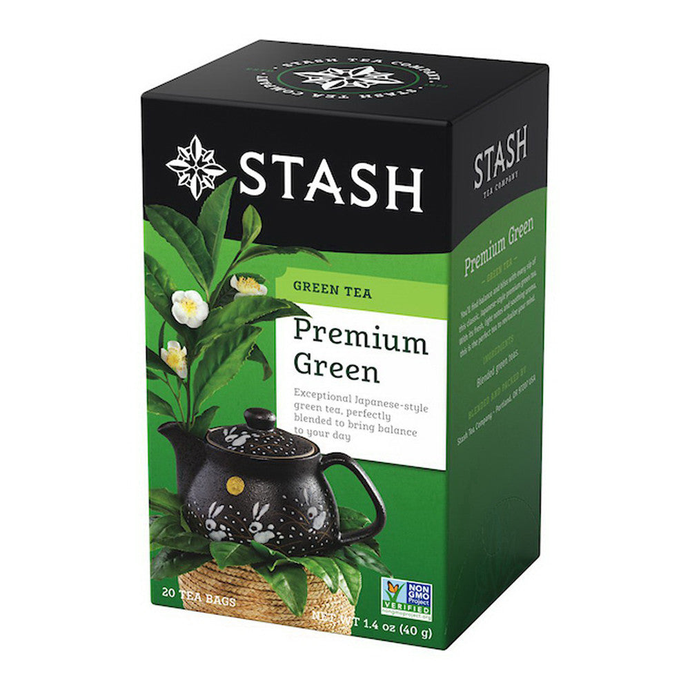 Stash Premium Green Tea Bags, 20 Ea