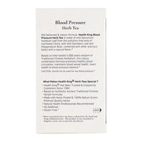 Health King Medicinal Teas Blood Pressure Herb Tea Bags, 20 Ea