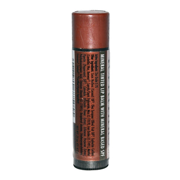 Alba Botanica Sienna Terra Tints Lip Balm SPF 8, 0.15 Oz