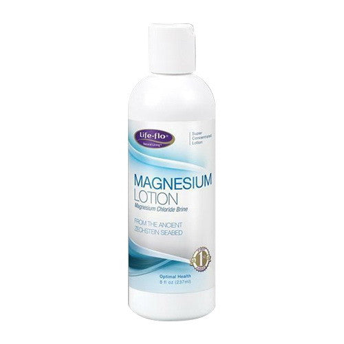 Life Flo Optimal Health Super Concentrated Magnesium Skin Lotion, 8 Oz