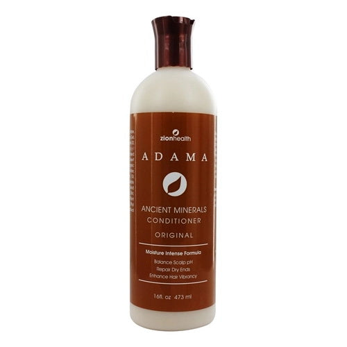 Zion Health Adama Clay Minerals Hair Conditioner Moisture Intense Formula, 16 Oz