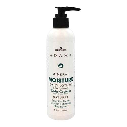 Zion Health Adama Minerals Moisture Intense Daily Lotion White Coconut - 8 oz