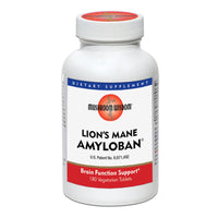 Mushroom Wisdom Lion's Mane Amyloban Tablets, 180 Ea