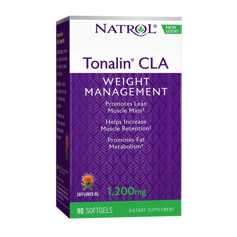 Natrol Tonalin CLA Reduce Fat Naturally Dietary Supplement SoftgelS, 90 Ct