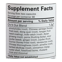 Chi'll Out by OHCO Oriental Natural Herbal Supplement Capsules, 120 Ea