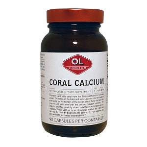 Olympian Labs Coral Calcium 1000 Mg Capsules - 90 Ea