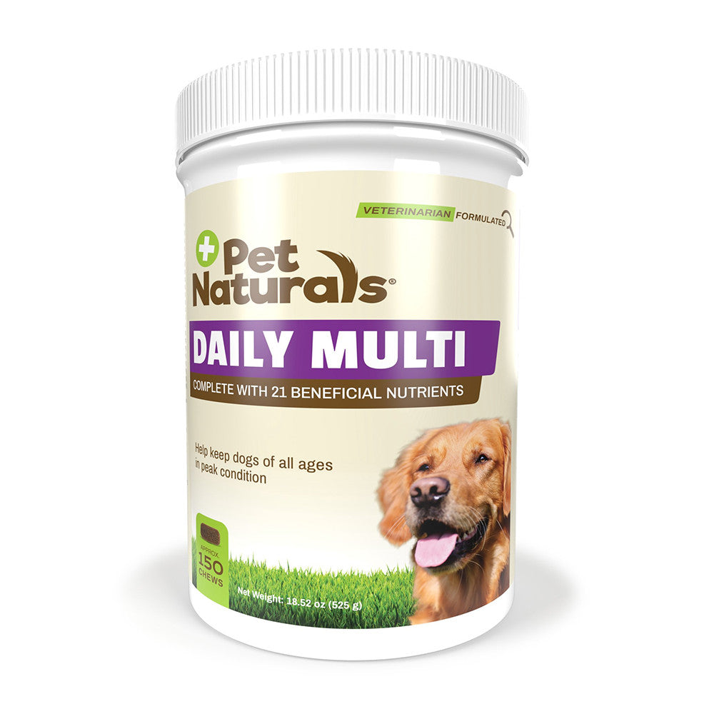 Pet Naturals Daily Multivitamin for Dogs, Everyday Health Support, 150 Ct
