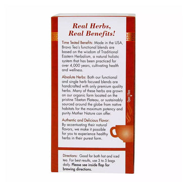 Bravo Tea Organic Elderberry Tea Bags, 20 Ea