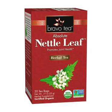 Bravo Tea Organic Dandelion Root Tea Bags, 20 Count