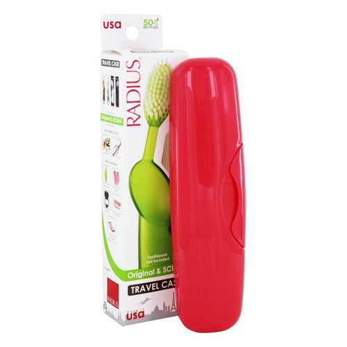 Radius Original And Scuba Toothbrush For Travel Case, 1 Ea