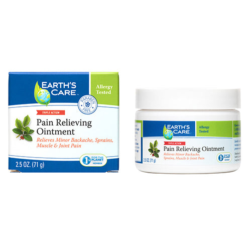 Earths Care Triple Action Pain Relieving Ointment - 2.5 Oz