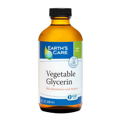Earths Care Skin Moisturizer And Softener, Vegetable Glycerin - 8 Oz