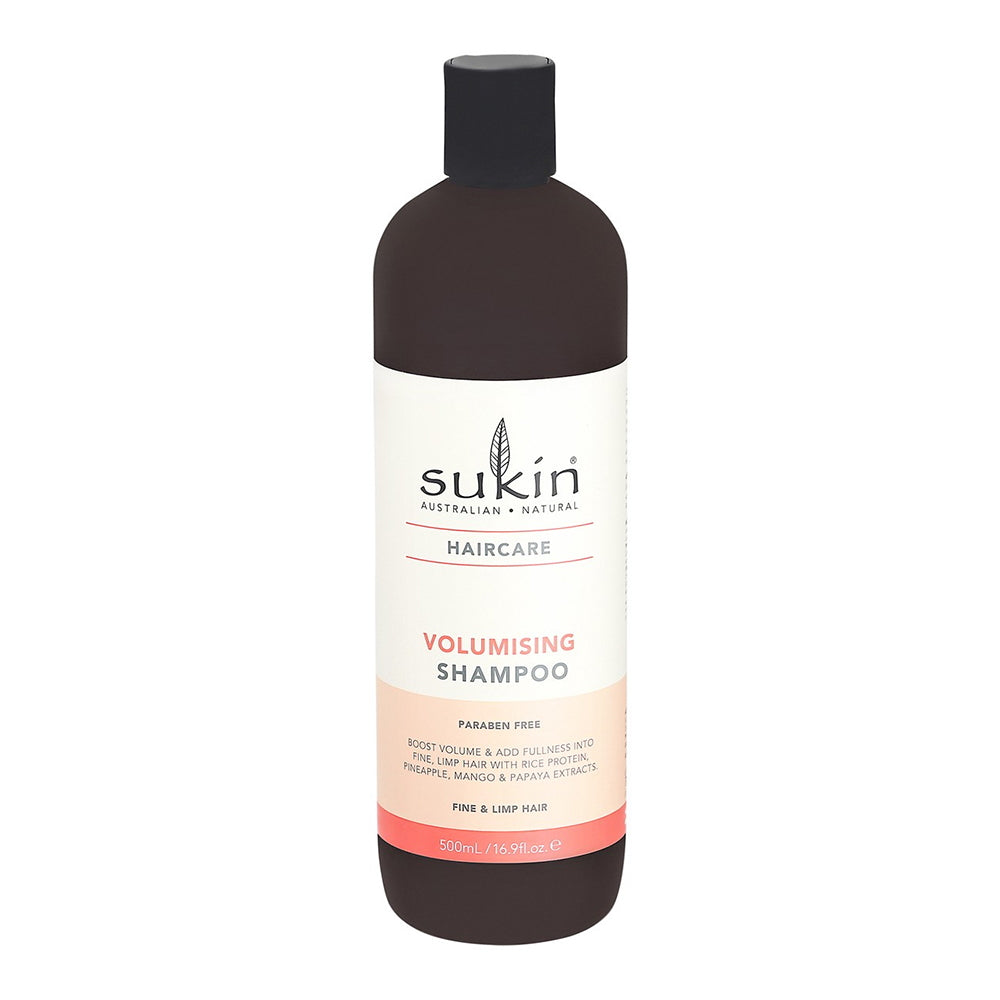 Sukin Volumising Shampoo, Fine and Limp Hair, 16.9 Oz
