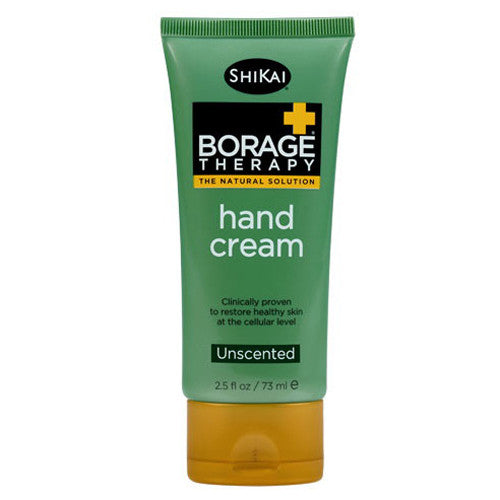 Shikai Borage Therapy Hand Cream, Unscented - 2.5 Oz