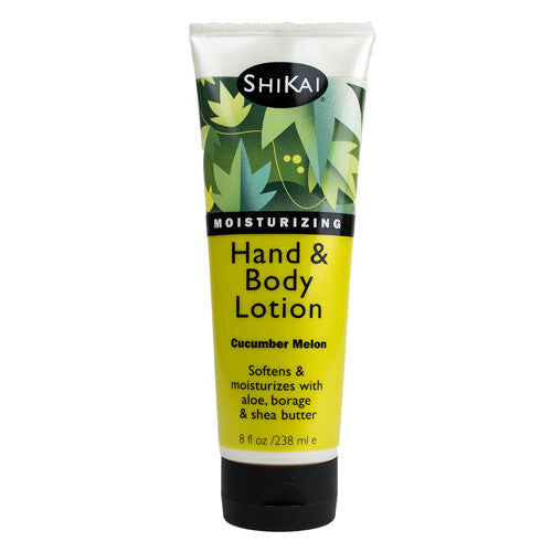 Shikai All Natural Hand And Body Lotion, Cucumber Melon - 8 Oz