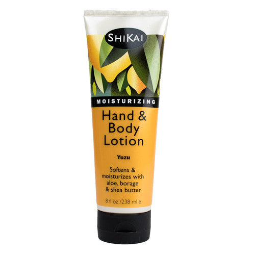 Shikai All Natural Hand And Body Lotion, Yuzu, 8 Oz