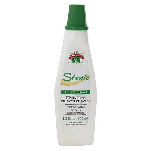 Stevita Stevia Liquid Extract, 10% Natural - 3.3 Oz