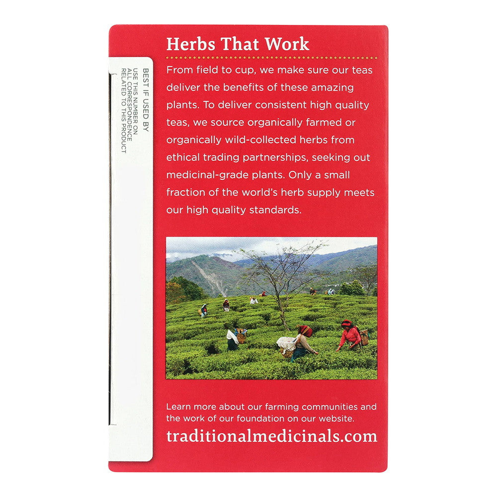 Traditional Medicinals Organic Echinacea Plus Herbal Tea, Caffeine Free, 16 Ea