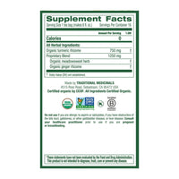 Traditional Medicinals Tea, Organic Turmeric with Meadowsweet And Ginger Tea Bags, 16 Ct