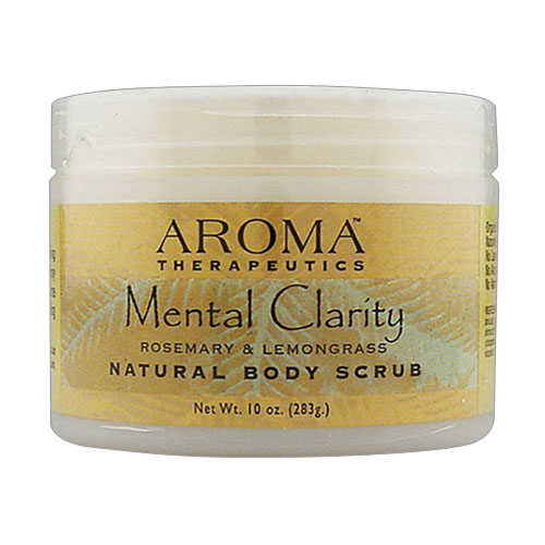 Abra Therapeutics Mental Clarity Body Scrub, Rosemary And Lemongrass - 10 Oz