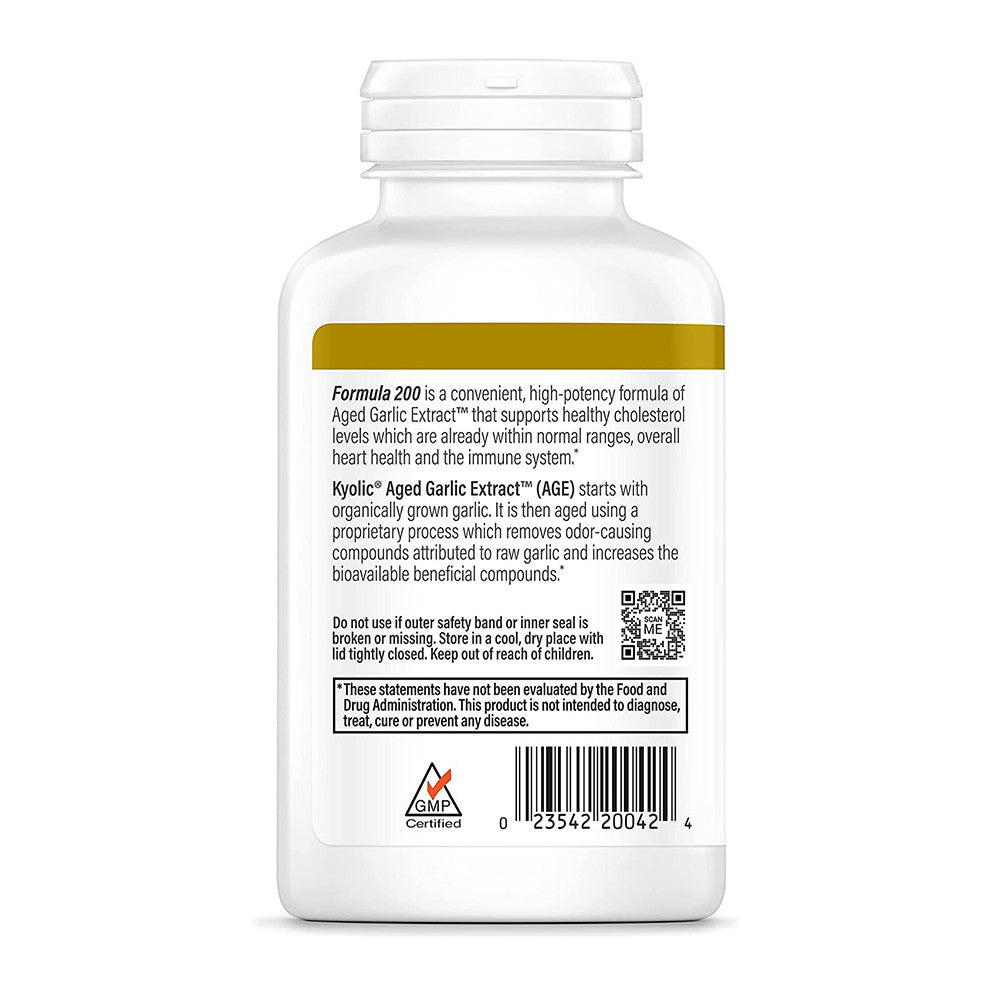 Kyolic Aged Garlic Extract, Extra Strength Reserve Capsules - 120 Ea