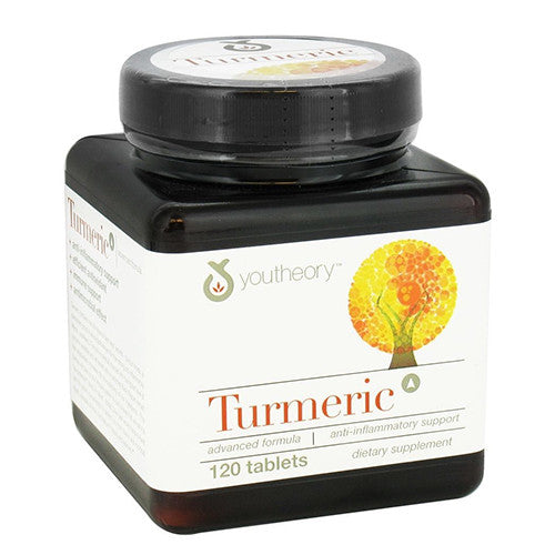 Youtheory Turmeric Advanced Formula Tablets, 120 Ea
