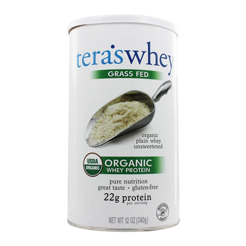 Teras Whey Grass Fed Organic Whey Protein Powder, Unsweetened, 12 Oz