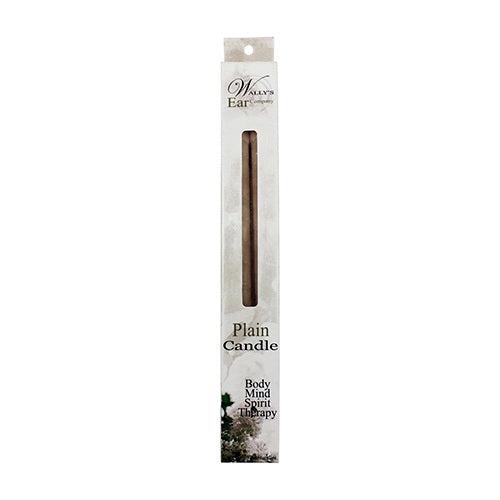 Wallys Natural Products Paraffin Multi-Purpose Hollow Candles, Plain, 2 Ea