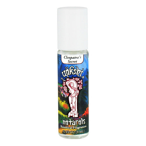 Yakshi Naturals Botanical Fragrances Roll on, Cleopatras Secret, 0.32 Oz