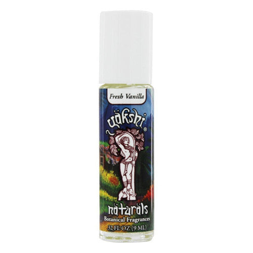 Yakshi Naturals Botanical Fresh Vanilla Fragrances Roll On, 0.32 Oz