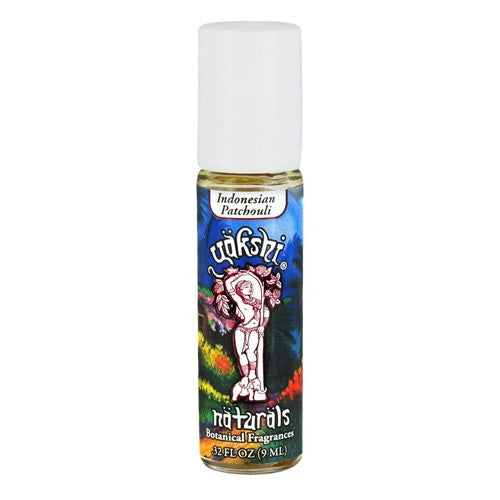 Yakshi Naturals Botanical Fragrances Roll-On, Indonesian Patchouli - 0.32 Oz