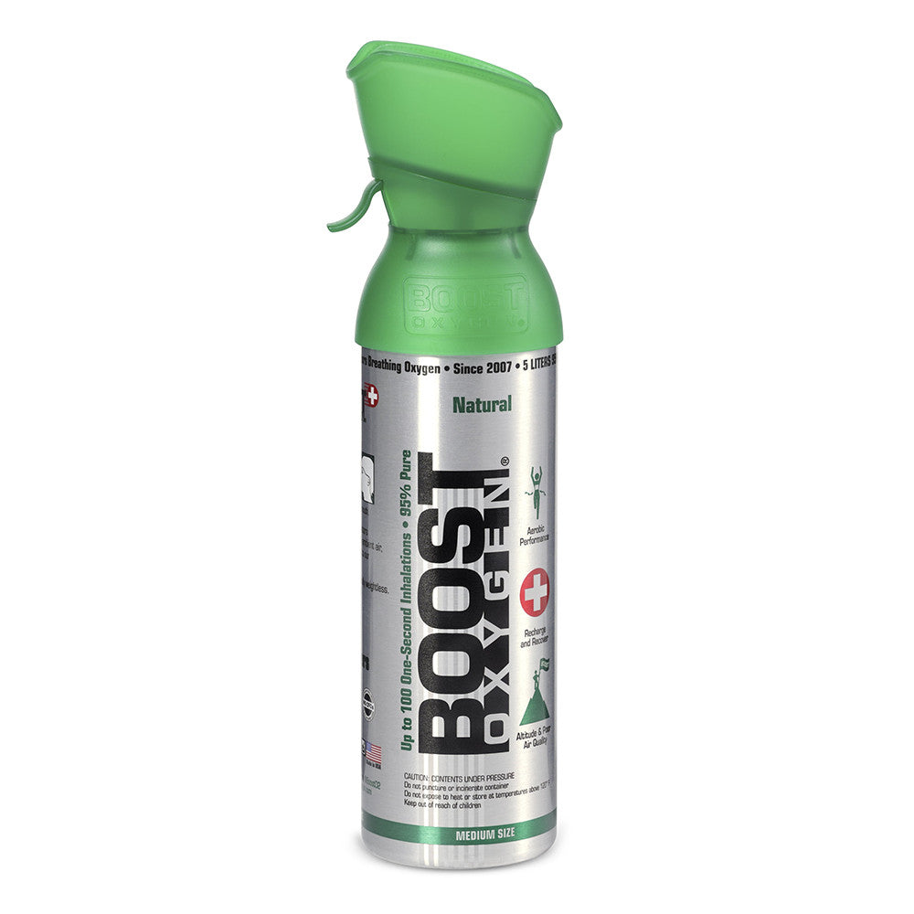 Boost Oxygen Medium Natural Aroma Performance and Health, 12 Oz