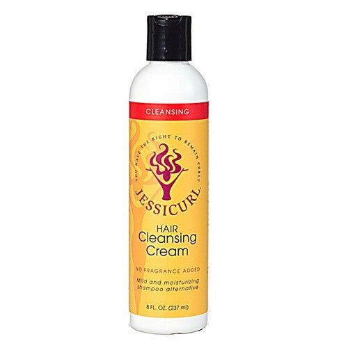 Jessicurl Hair Cleansing Cream Shampoo Citrus Lavender, 8 Oz