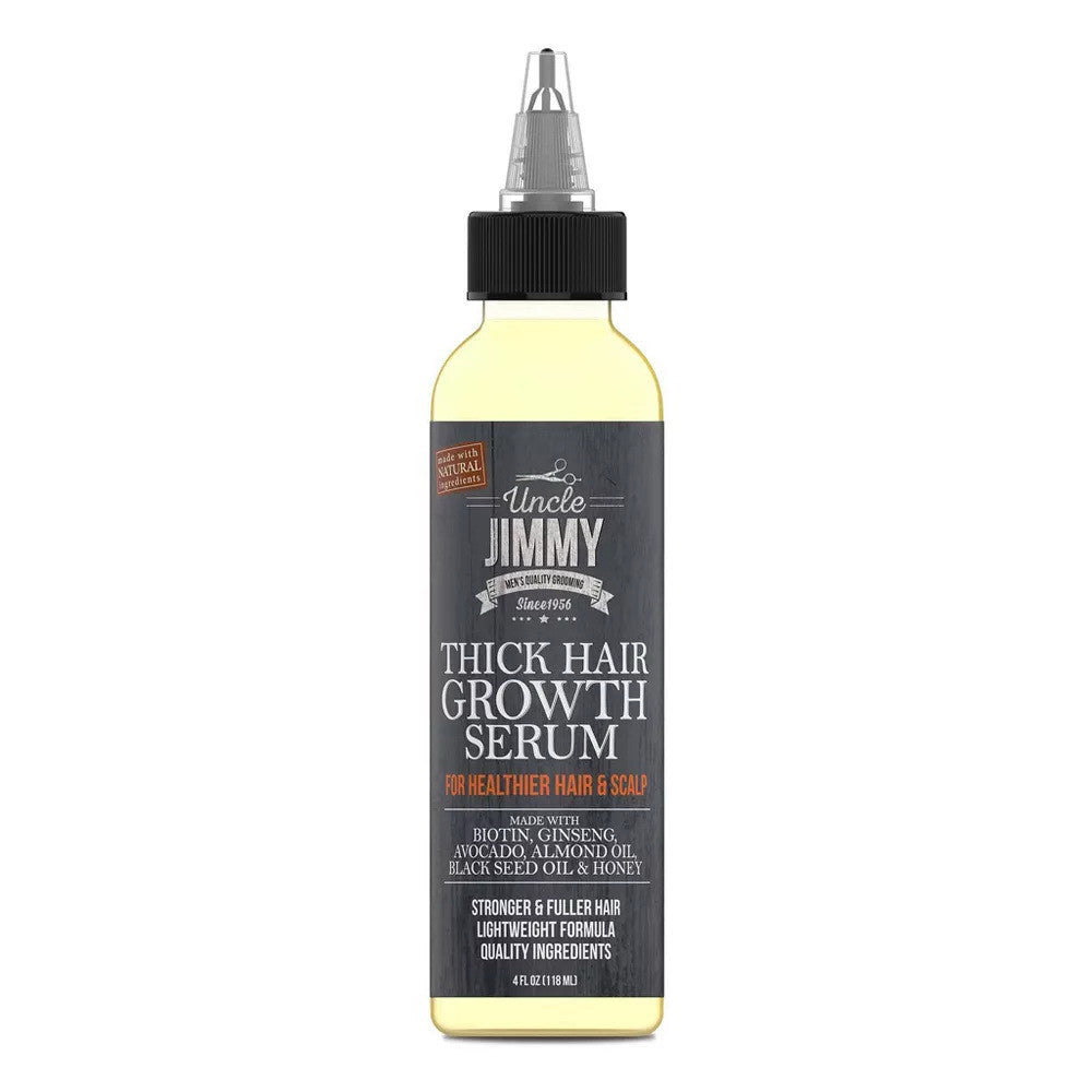Uncle Jimmy Thick Hair Growth Serum, 4 Oz