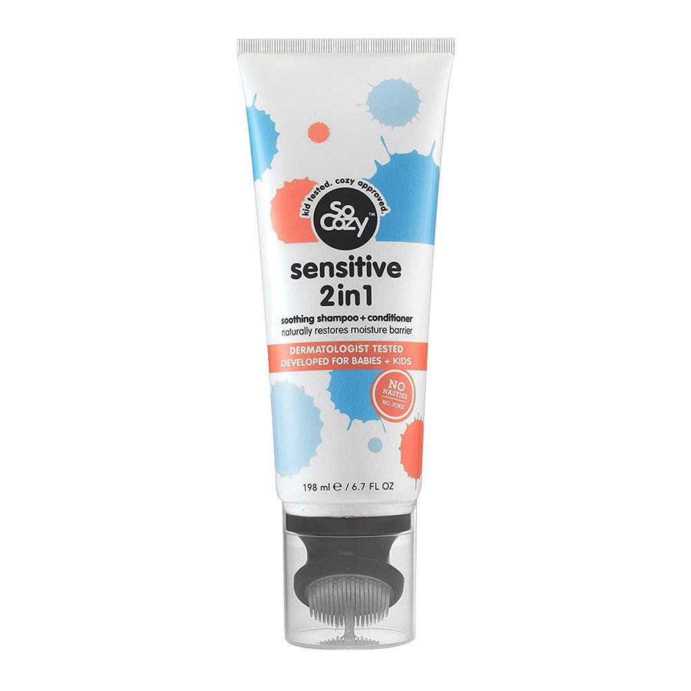 SoCozy Sensitive 2 in 1 Soothing Shampoo plus Conditioner, 6.7 Oz