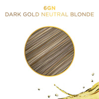 Clairol Liquicolor Permanent Hair Color, 6GN by 25G Dark Gold Neutral Blonde, 2 Oz