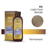 Clairol Professional Soy4plex 8A/28D Light Cool Blonde Liquicolor Permanent Hair Color, 2 Oz