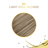 Clairol Professional Soy4plex 8A/28D Light Cool Blonde Liquicolor Permanent Hair Color, 2 Oz