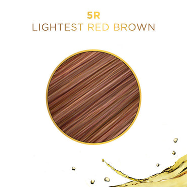 Clairol Professional Soy4plex Lightest Red Brown 5R/33R Liquicolor Permanent Hair Color, 2 Oz